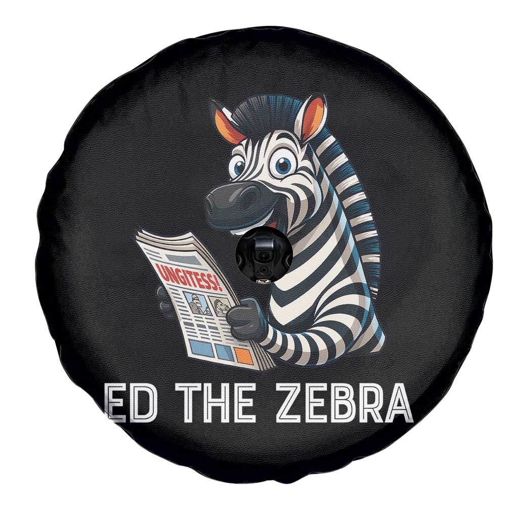 Ed the Zebra Meme Spare Tire Cover Funny Viral Animal Escape Internet Humor Fans TS02 Print Your Wear