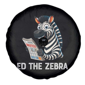 Ed the Zebra Meme Spare Tire Cover Funny Viral Animal Escape Internet Humor Fans TS02 Print Your Wear