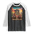 El Squatcho Bigfoot Raglan Shirt Mexican Sasquatch Lovers Cinco De Mayo TS10 Black White Print Your Wear