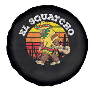 El Squatcho Bigfoot Spare Tire Cover Mexican Sasquatch Cinco De Mayo TS10 Print Your Wear