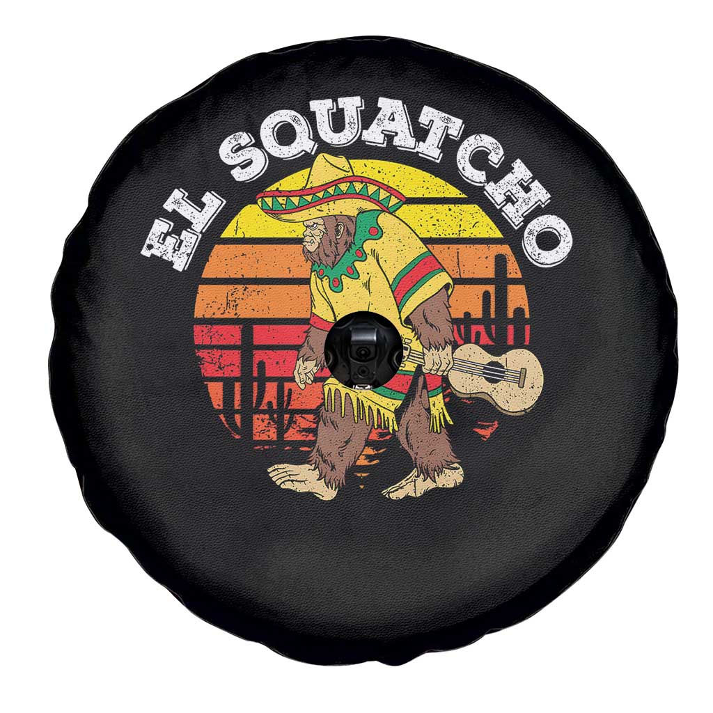 El Squatcho Bigfoot Spare Tire Cover Mexican Sasquatch Cinco De Mayo TS10 Print Your Wear