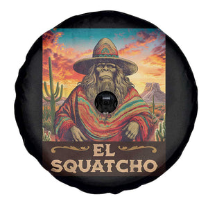 El Squatcho Bigfoot Spare Tire Cover Mexican Sasquatch Lovers Cinco De Mayo TS10 Print Your Wear