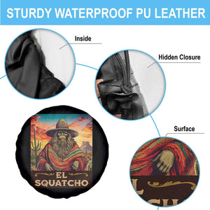 El Squatcho Bigfoot Spare Tire Cover Mexican Sasquatch Lovers Cinco De Mayo TS10 Print Your Wear