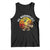 El Squatcho Bigfoot Tank Top Mexican Sasquatch Cinco De Mayo TS10 Black Print Your Wear