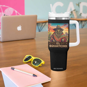 El Squatcho Bigfoot Tumbler With Handle Mexican Sasquatch Lovers Cinco De Mayo TS10 Print Your Wear