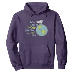 Every Piece Of Plastic Ever Made Still Exists Today Hoodie Earth Day TS11 Purple Print Your Wear