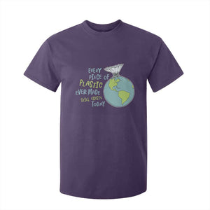 Every Piece Of Plastic Ever Made Still Exists Today T Shirt For Kid Earth Day TS11 Purple Print Your Wear