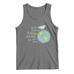 Every Piece Of Plastic Ever Made Still Exists Today Tank Top Earth Day TS11 Black Heather Print Your Wear