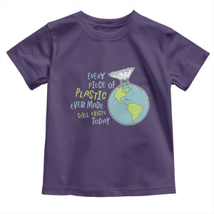 Every Piece Of Plastic Ever Made Still Exists Today Toddler T Shirt Earth Day TS11 Purple Print Your Wear