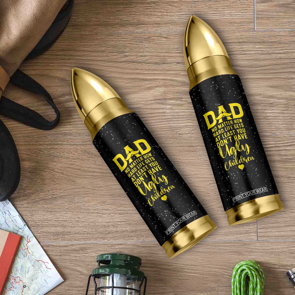 Fathers Day Dad Bullet Tumbler from Daughter Son Wife for Papa Stepdad Galaxy TB10 Print Your Wear