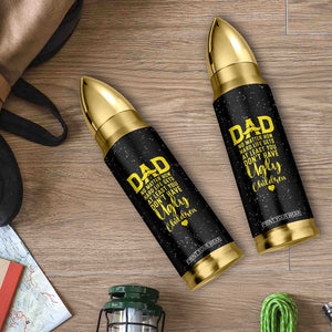 Fathers Day Dad Bullet Tumbler from Daughter Son Wife for Papa Stepdad Galaxy TB10 Print Your Wear