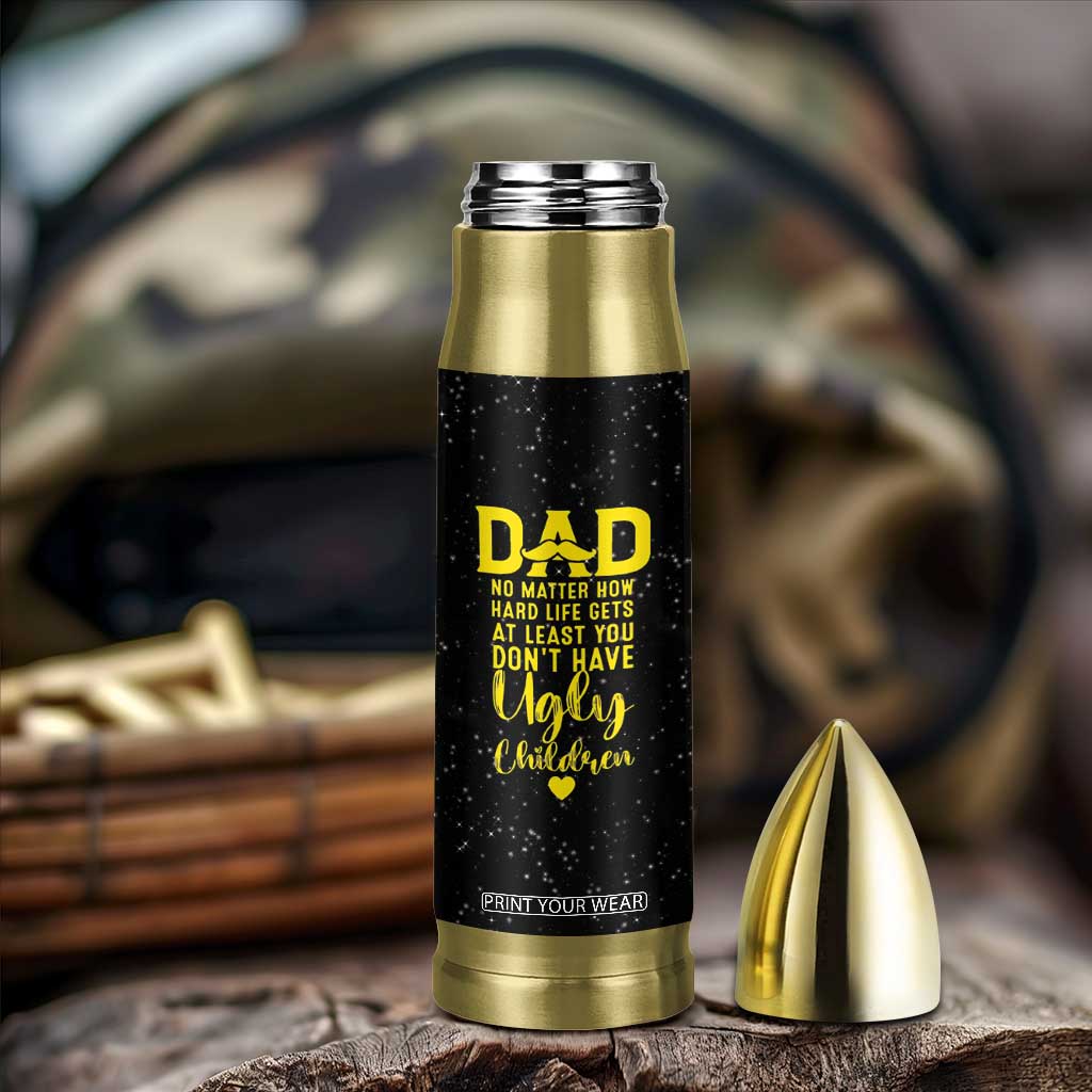 Fathers Day Dad Bullet Tumbler from Daughter Son Wife for Papa Stepdad Galaxy TB10 Print Your Wear