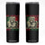 Fathers Day Mexican Dad Skinny Tumbler A Dad Who Always Came Back With The Milk Mexico Flag TS10 Black Print Your Wear