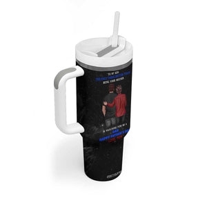Fathers Day Son Gifts from Mom Tumbler With Handle To My Son Gift TB10 Print Your Wear