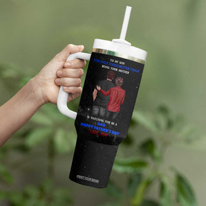 Fathers Day Son Gifts from Mom Tumbler With Handle To My Son Gift TB10 Print Your Wear