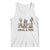 Feral & Free Raccoon Tank Top Funny 4th of July Cowboy Meme Retro Independence Day TS10 White Print Your Wear