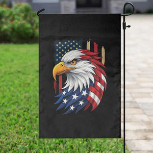 Fierce American Eagle Garden Flag Bold Patriotic 4th of July USA Freedom TS02 Print Your Wear