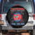 Fireworks Safety Director Spare Tire Cover I Run You Run Funny 4th of July Patriotic TS02 No hole Black Print Your Wear