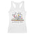 First Edition Published 2025 Racerback Tank Top Littlest Bookworm Funny Annoucement Baby Shower TS10 White Print Your Wear