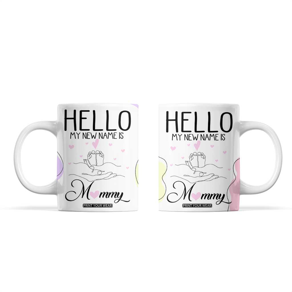 First Time Mom Gift Coffee Mug New Mommy Pregnancy Gifts For First Mother's day TB10 White Print Your Wear