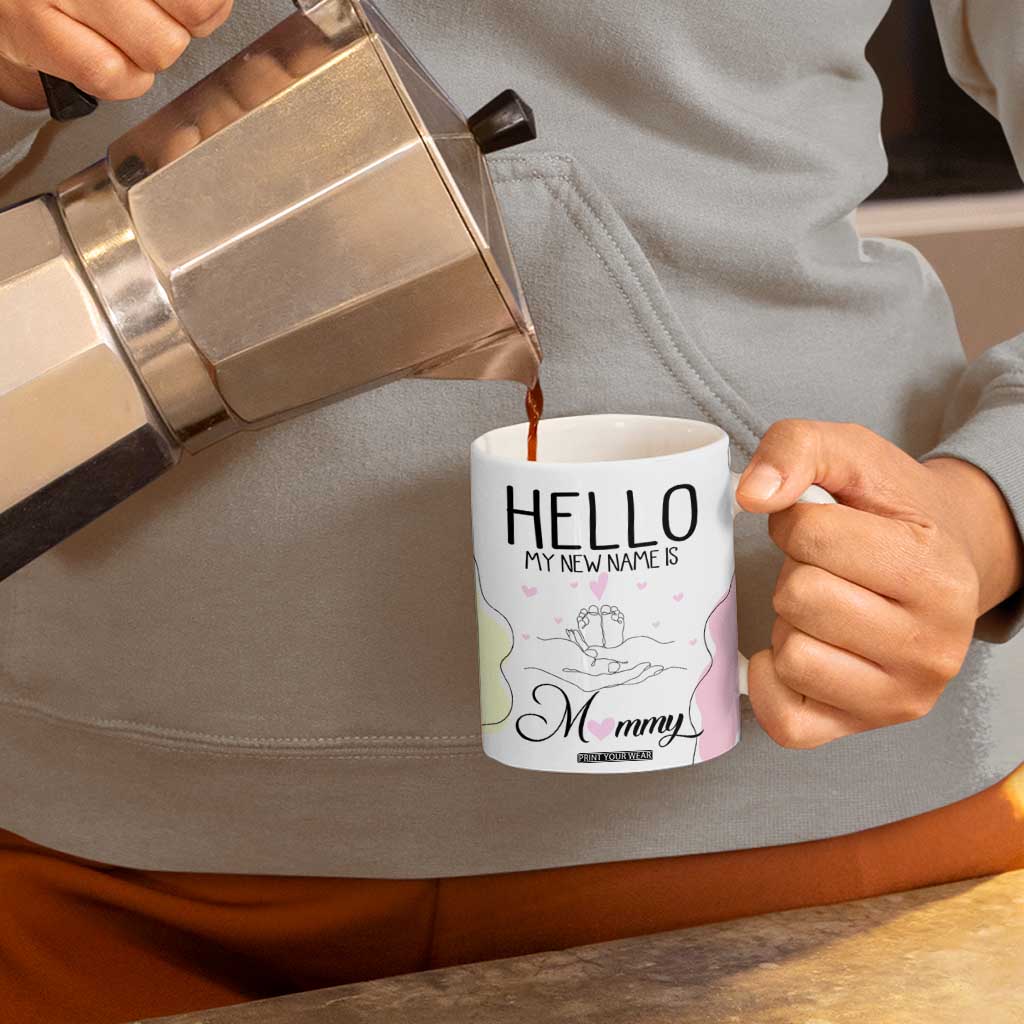 First Time Mom Gift Coffee Mug New Mommy Pregnancy Gifts For First Mother's day TB10 Print Your Wear