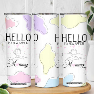 First Time Mom Gift Skinny Tumbler New Mommy Pregnancy Gifts For First Mother's day TB10 Print Your Wear