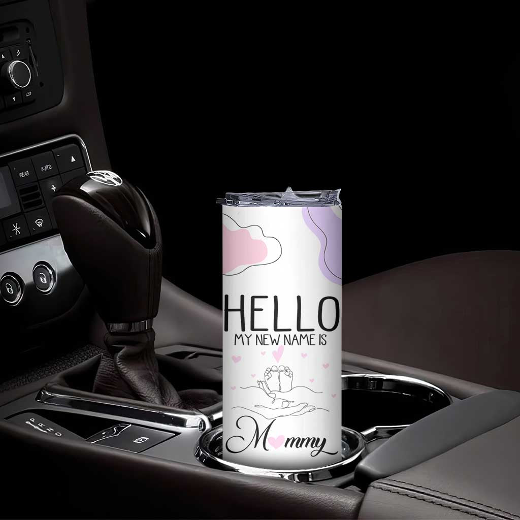 First Time Mom Gift Skinny Tumbler New Mommy Pregnancy Gifts For First Mother's day TB10 Print Your Wear