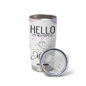 First Time Mom Gift Tumbler Cup New Mommy Pregnancy Gifts For First Mother's day TB10 Print Your Wear