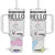 First Time Mom Gift Tumbler With Handle New Mommy Pregnancy Gifts For First Mother's day TB10 One Size: 40 oz White Print Your Wear