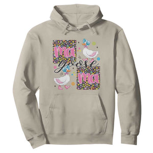 Floral Mama Goose Hoodie Coquette Vintage Aesthetic Geese Mom Mothers Day TS02 Sand Print Your Wear