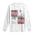 Floral Mama Goose Long Sleeve Shirt Coquette Vintage Aesthetic Geese Mom Mothers Day TS02 White Print Your Wear
