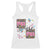 Floral Mama Goose Racerback Tank Top Coquette Vintage Aesthetic Geese Mom Mothers Day TS02 White Print Your Wear