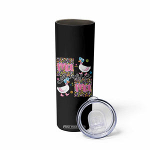 Floral Mama Goose Skinny Tumbler Coquette Vintage Aesthetic Geese Mom Mothers Day TS02 Print Your Wear