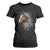 Floral Wild Horse Country Horse Riding T Shirt For Women TS11 Black Print Your Wear