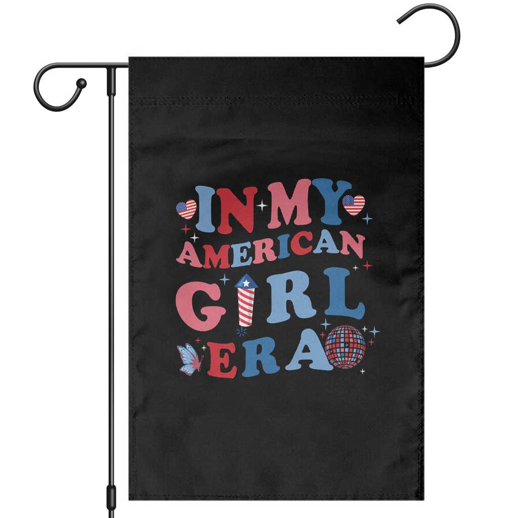 Fourth Of July Garden Flag In My American Girl Era Red White Blue Independence Day Peace TS11 Black Print Your Wear
