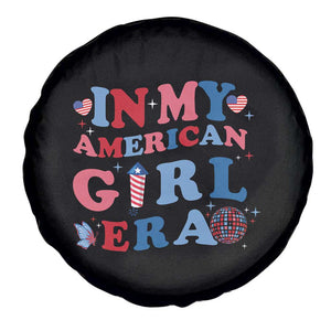 Fourth Of July Spare Tire Cover In My American Girl Era Red White Blue Independence Day Peace TS11 Print Your Wear
