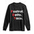 Foxtrot Delta Taco Long Sleeve Shirt Subtle FDT Resist TS10 Black Print Your Wear