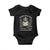 Foxtrot Delta Tango FDT Social Club Baby Onesie Only You Can Prevent Fascism Retro Bear TS02 Black Print Your Wear