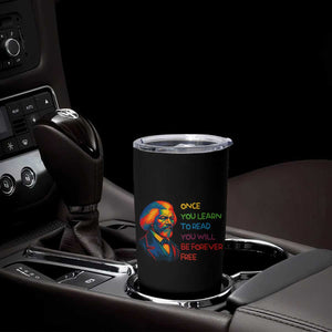 Frederick Douglass Inspirational Tumbler Cup Learn to Read Be Forever Free Black Leader TS02 Print Your Wear