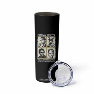 Freedom Fighters Heritage Skinny Tumbler Malcolm X Marcus Garvey Huey P Newton Steve Biko Revolution TS02 Print Your Wear