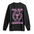 Funny #1 Anal Bead Tug O War Champion Long Sleeve Shirt Pink Adult Humor Cringe - PrintYourWear Size: S Color: Black