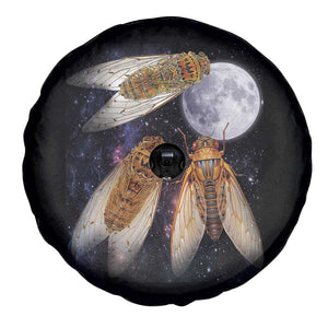 Funny 3 Cicadas Concert Fest Moon Cicada Reunion Spare Tire Cover TS11 Print Your Wear