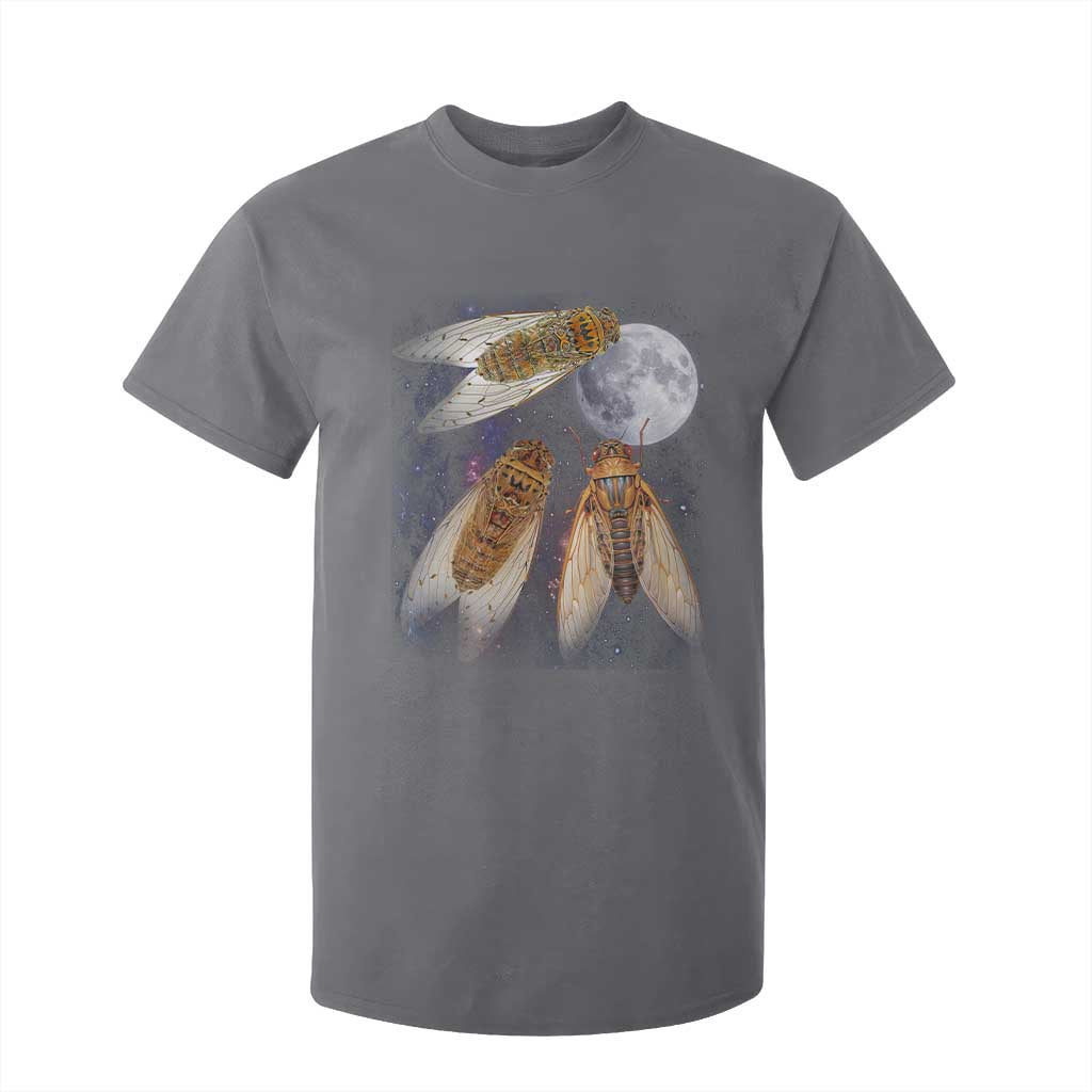 Funny 3 Cicadas Concert Fest Moon Cicada Reunion T Shirt For Kid TS11 Charcoal Print Your Wear