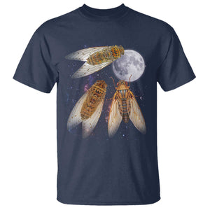 Funny 3 Cicadas Concert Fest Moon Cicada Reunion T Shirt TS11 Navy Print Your Wear