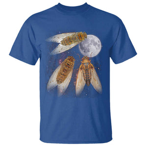 Funny 3 Cicadas Concert Fest Moon Cicada Reunion T Shirt TS11 Royal Blue Print Your Wear