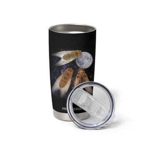 Funny 3 Cicadas Concert Fest Moon Cicada Reunion Tumbler Cup TS11 Print Your Wear