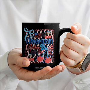 Funny 4th Of July American Honey Coffee Mug USA Independence Day Coquette TS11 Print Your Wear