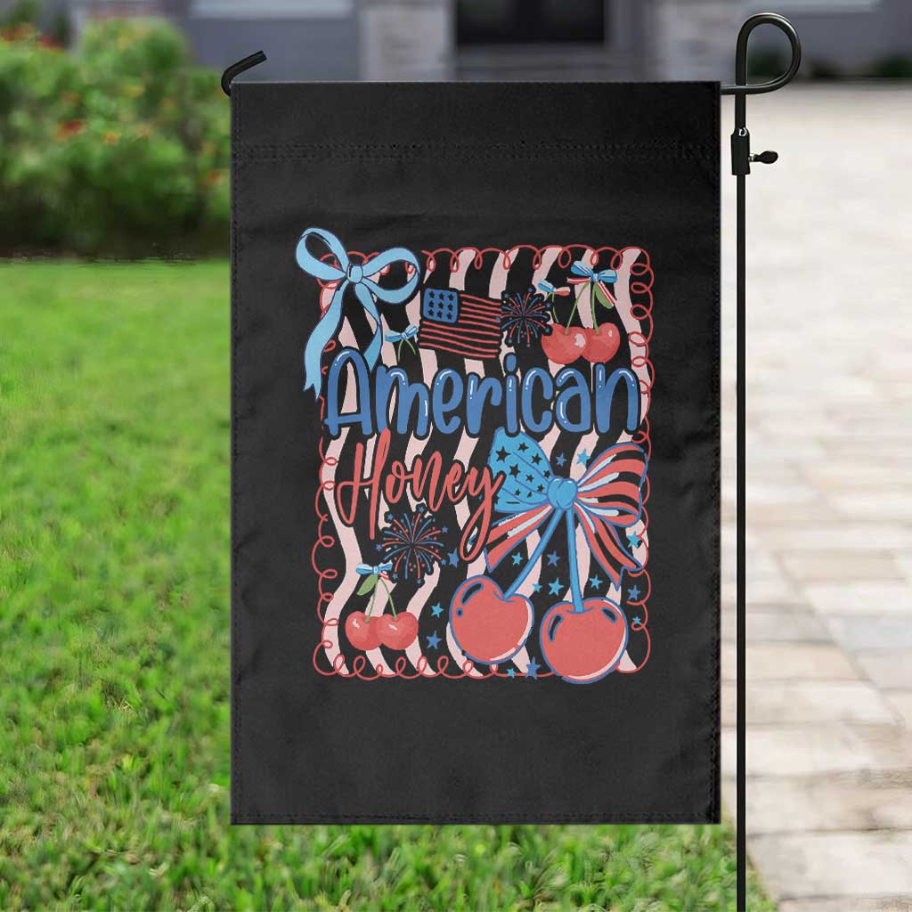 Funny 4th Of July American Honey Garden Flag USA Independence Day Coquette TS11 Print Your Wear