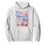 Funny 4th Of July American Honey Hoodie USA Independence Day Coquette TS11 White Print Your Wear