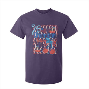Funny 4th Of July American Honey T Shirt For Kid USA Independence Day Coquette TS11 Purple Print Your Wear